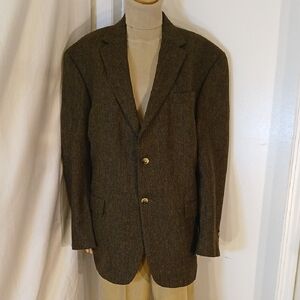 NWOT Nautica Classic Forest Green Wool  Blazer